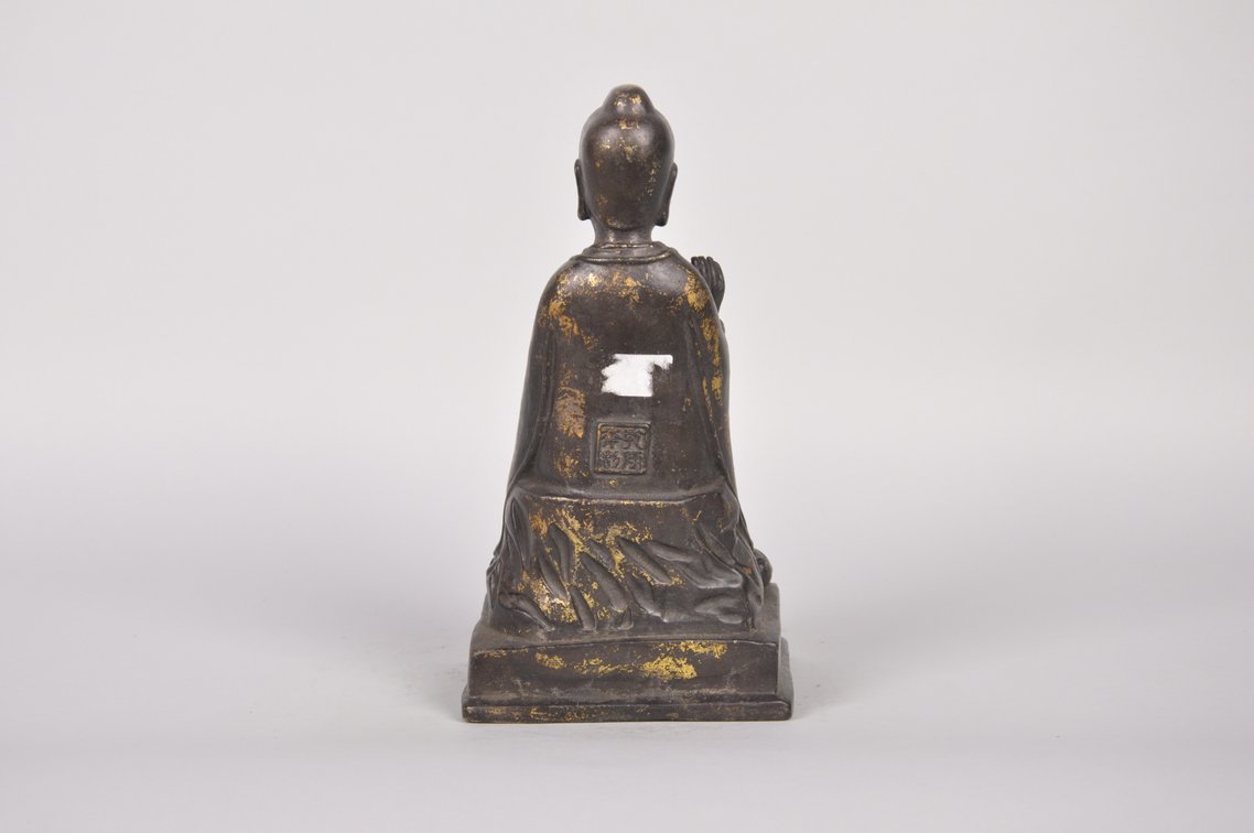 Siddhartha Gautama Historical Buddha Bronze Sculpture, photo 6 of 8