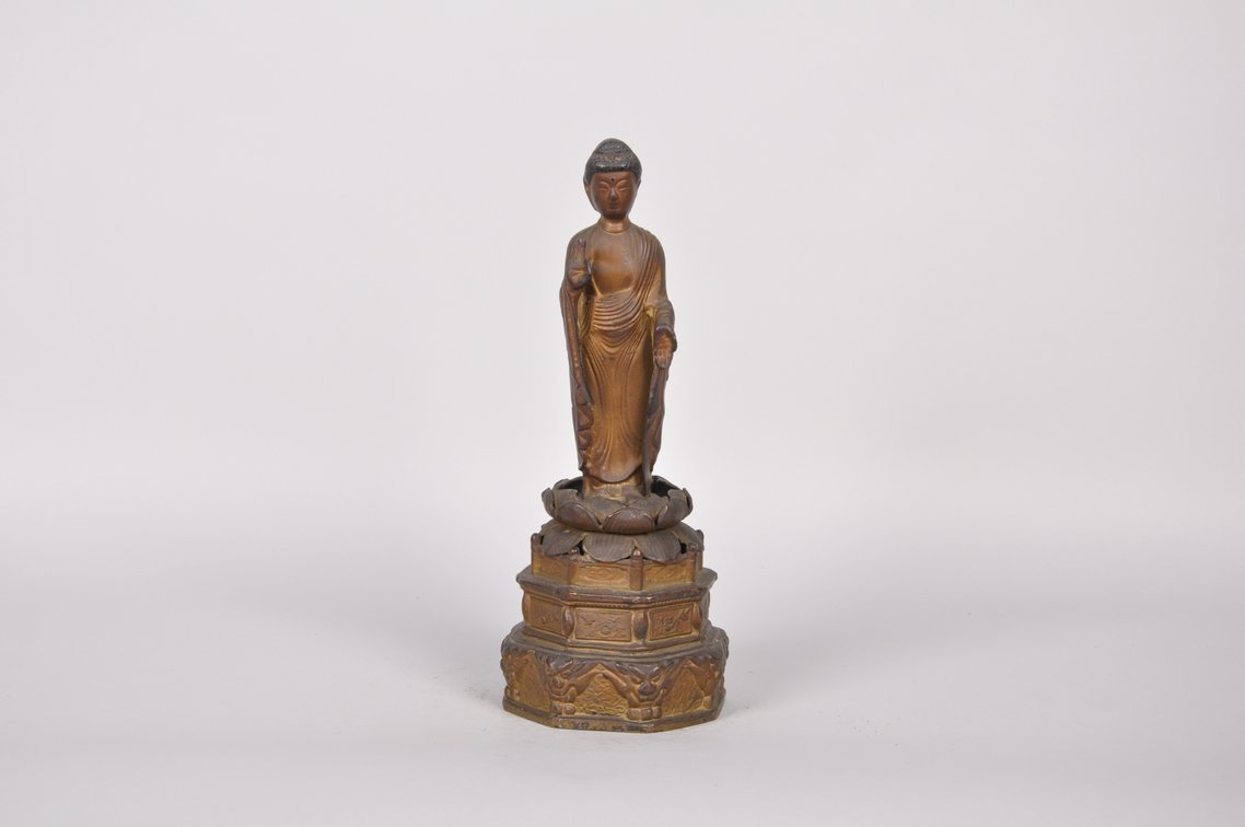 Amitabha Mahayana Bronze Buddha Sculpture, photo 2 of 8