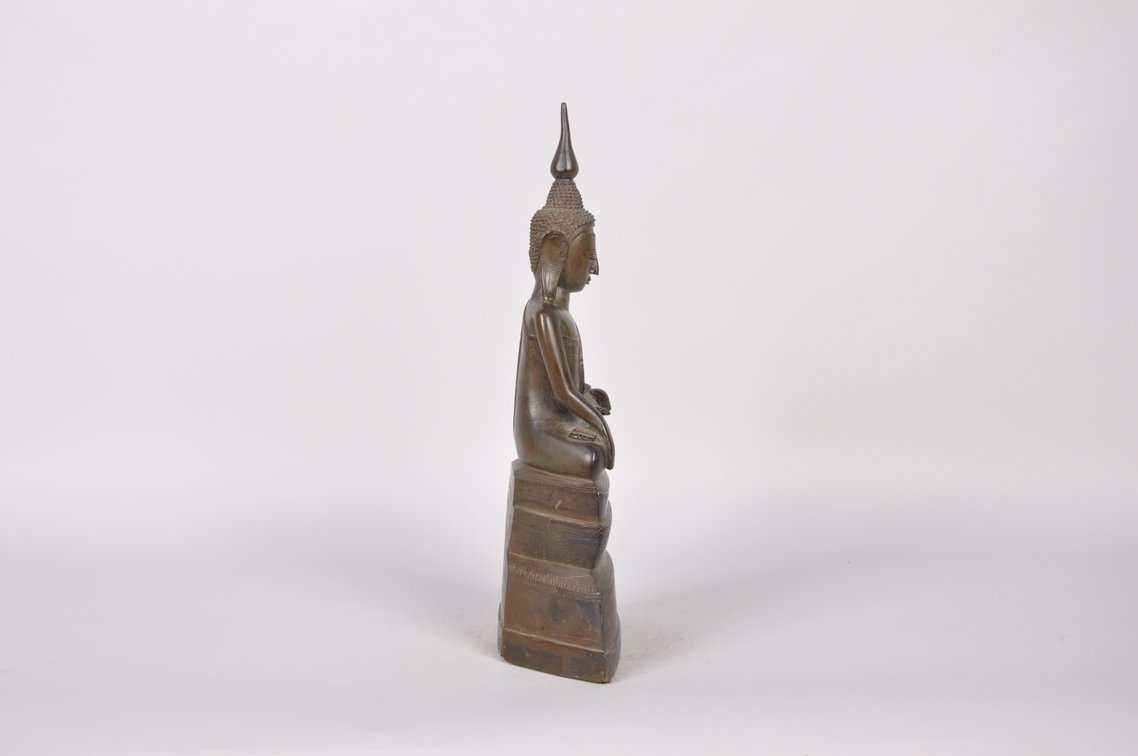 Siddhartha Gautama Historical Buddha Bronze Sculpture, photo 4 of 8