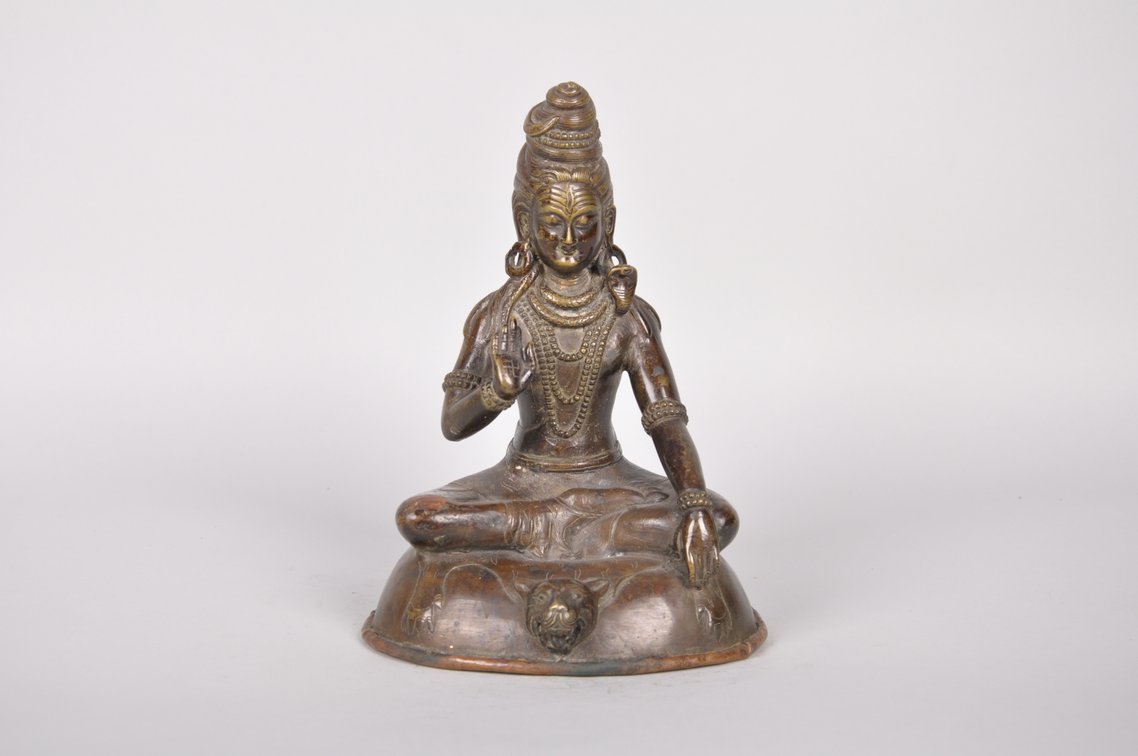 Shiva Hindu Bronze Sculpture, photo 2 of 8
