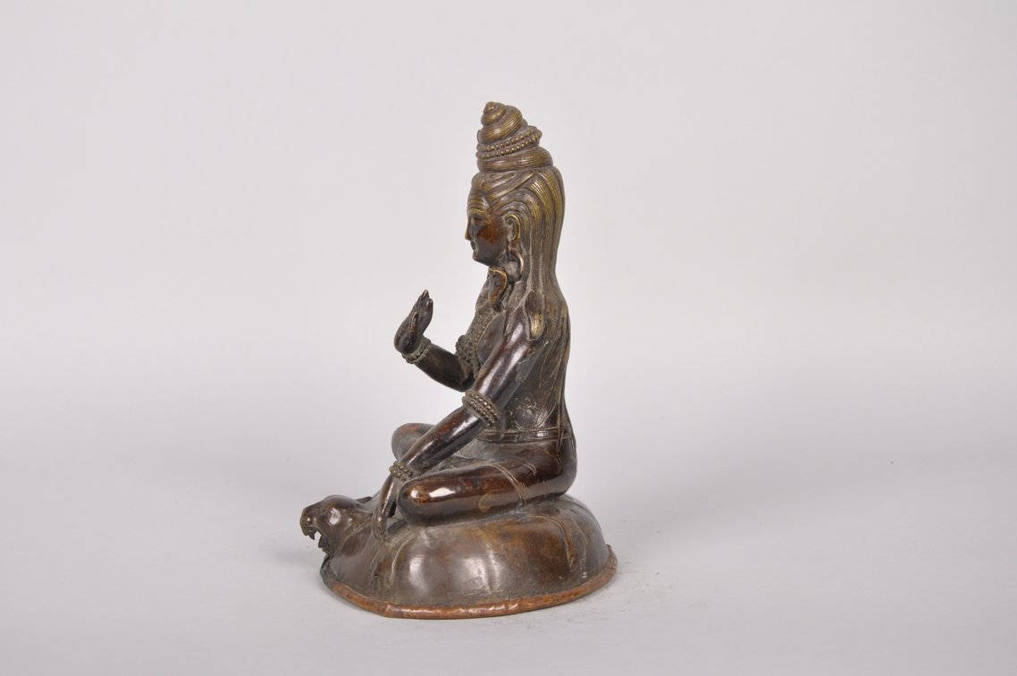 Shiva Hindu Bronze Sculpture, photo 3 of 8