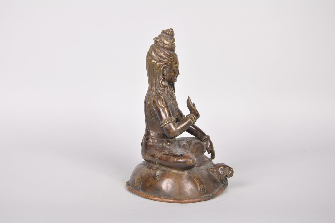 Shiva Hindu Bronze Sculpture, photo 4 of 8
