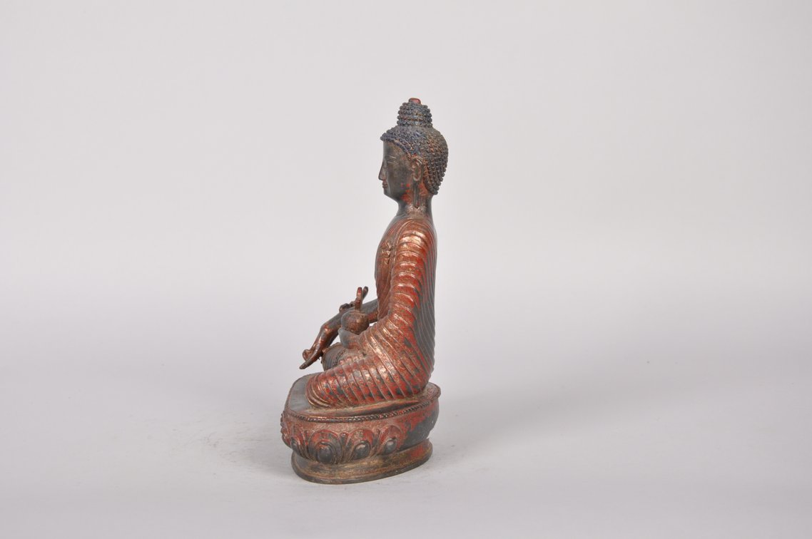 Shakyamuni Sidhartha Gutama Bronze Sculpture, photo 3 of 7