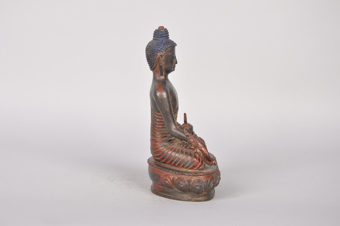 Shakyamuni Sidhartha Gutama Bronze Sculpture, photo 4 of 7