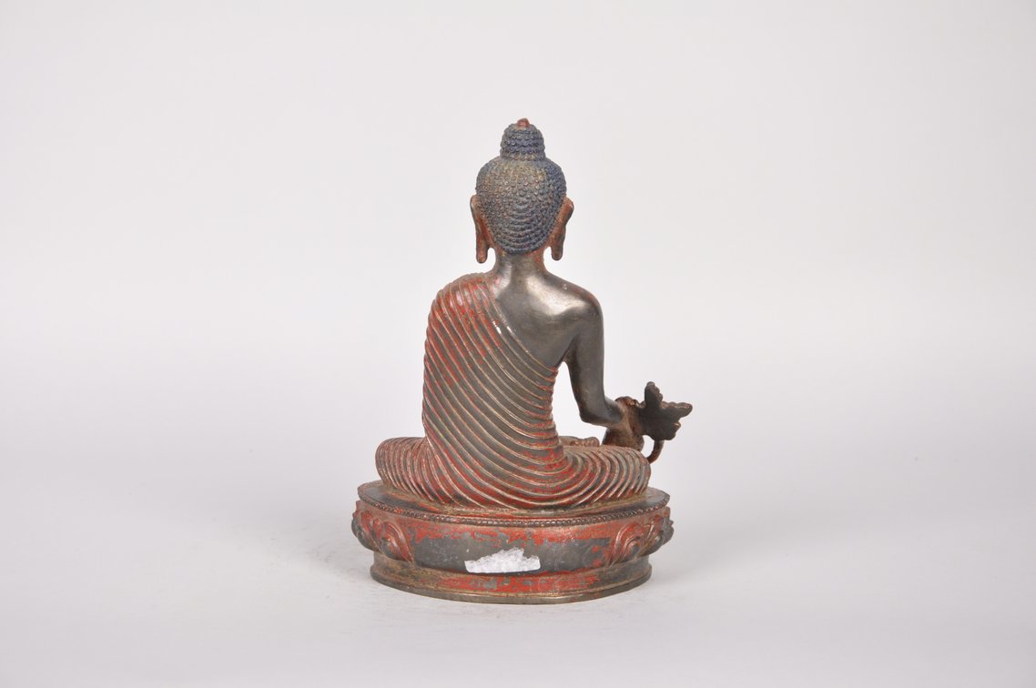 Shakyamuni Sidhartha Gutama Bronze Sculpture, photo 6 of 7