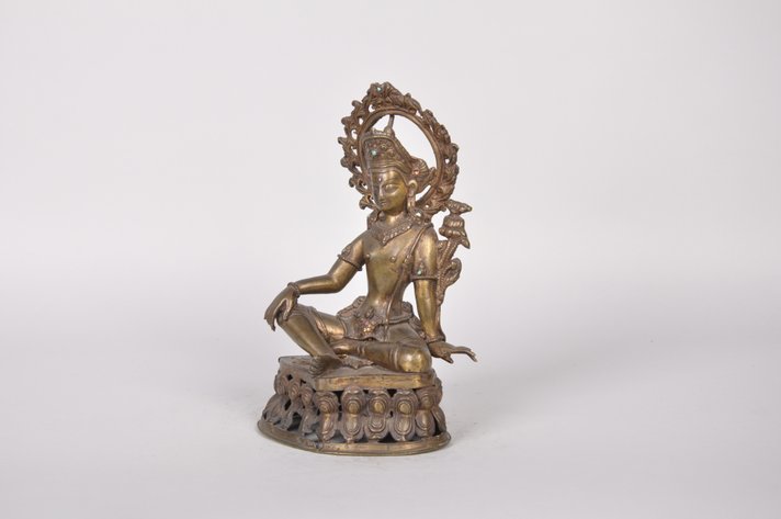 Bronze Seated Bodhisattva