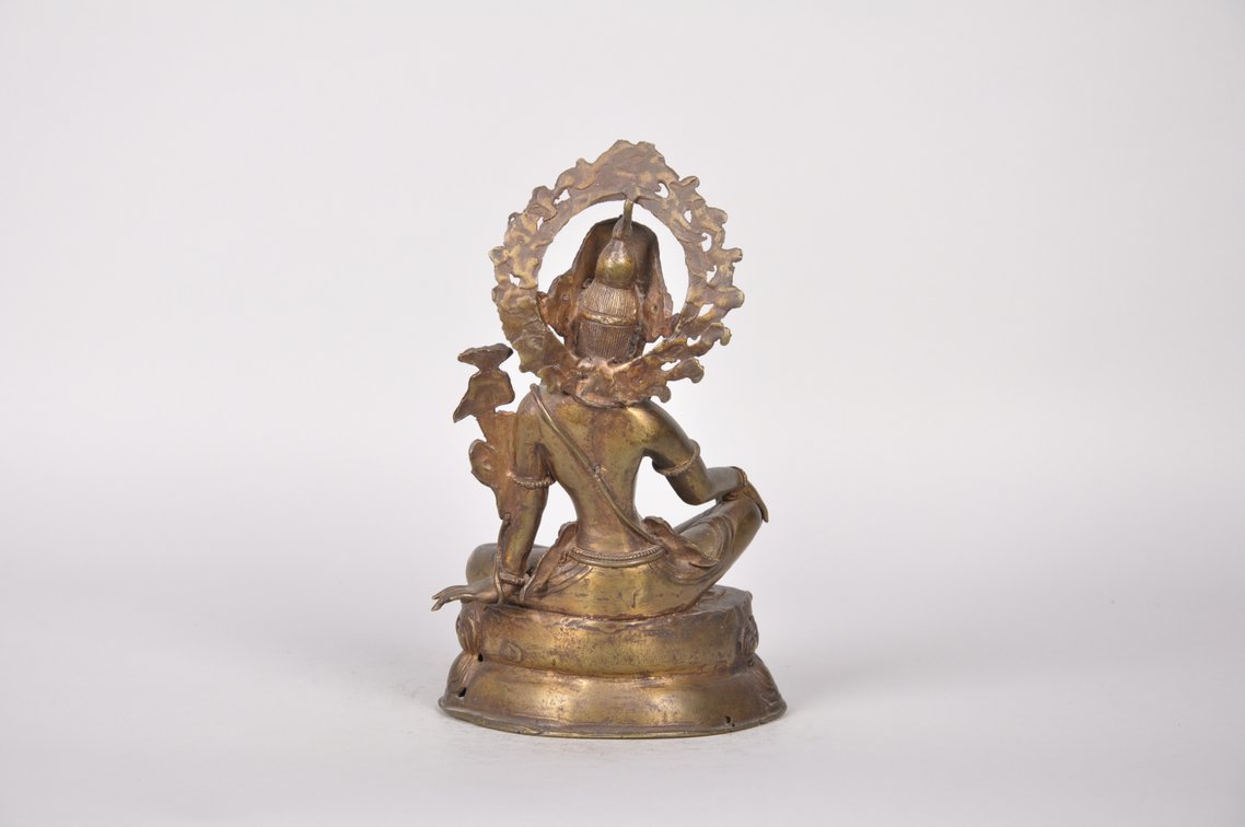 Bronze Seated Bodhisattva, photo 7 of 8