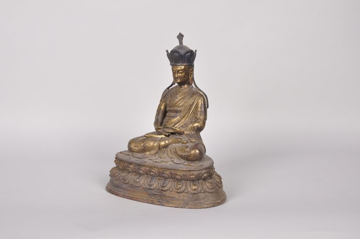 Bronze Seated Ksitigarbha Bodhisattva