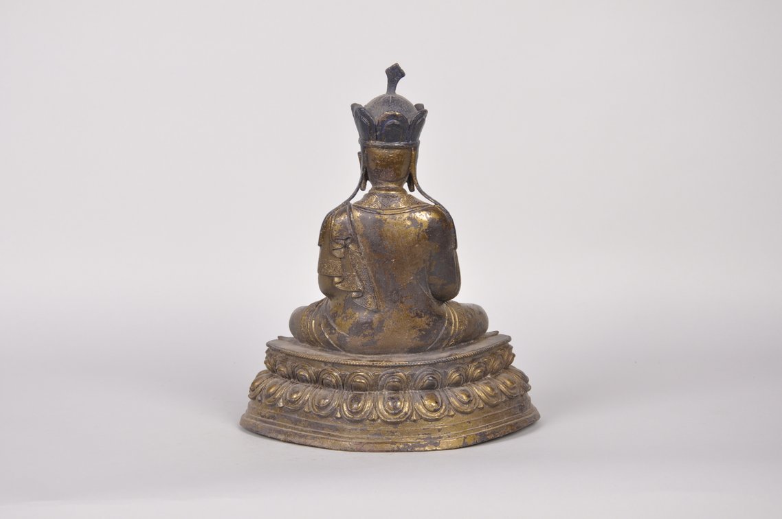 Bronze Seated Ksitigarbha Bodhisattva, photo 7 of 8