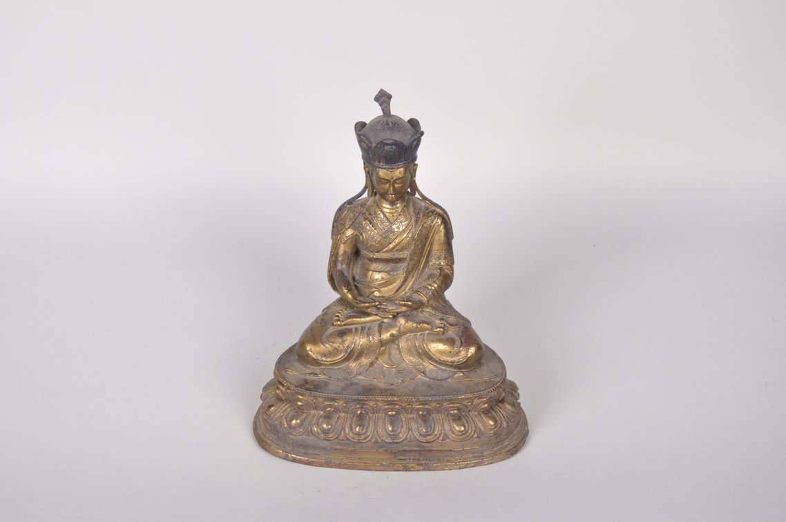 Bronze Seated Ksitigarbha Bodhisattva, photo 6 of 8