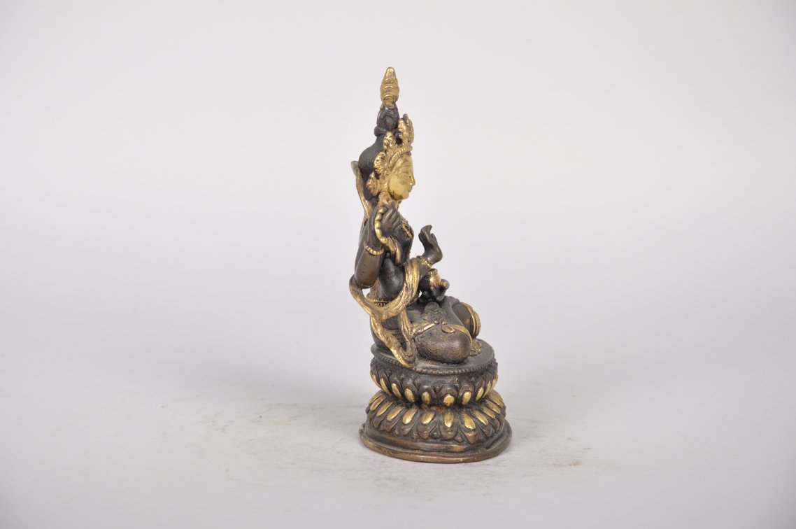 Vajrasattva Buddha of Perfection Bronze Sculpture, photo 4 of 9