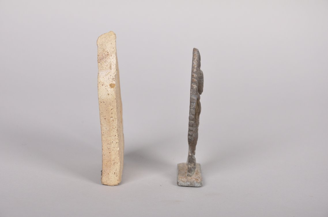 Shiva and a Tsatas Tablet Votive Minature Sculptures, photo 12 of 16