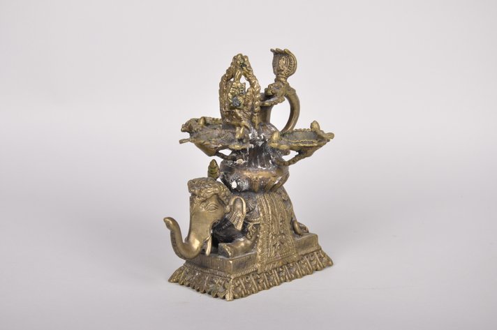 Brass Ganesha Oil Lamp