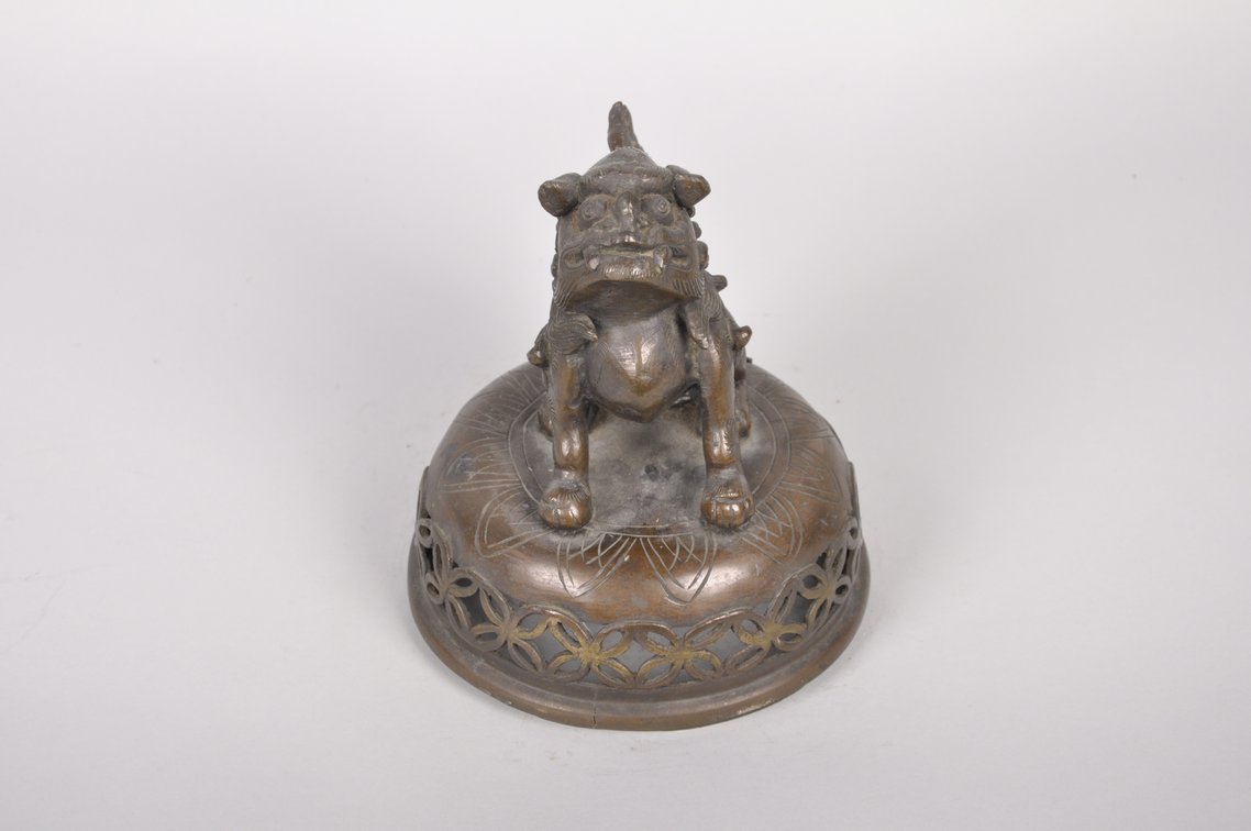 Bronze Foo Dog Sculpture, photo 5 of 7