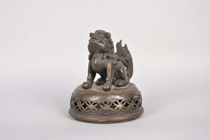 Bronze Foo Dog Sculpture