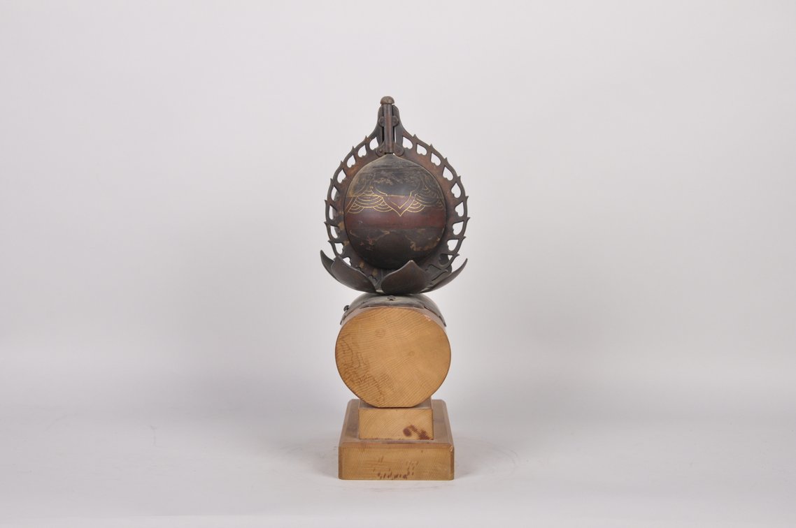 Butsudan Lotus Flower Sphere Ornamentation, Japan, photo 4 of 10