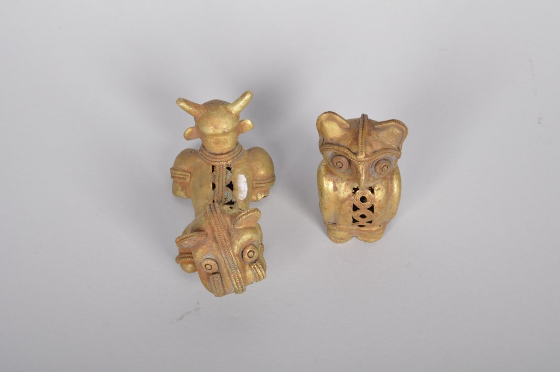 Two Tumbaga Animal Figurines, photo 3 of 6