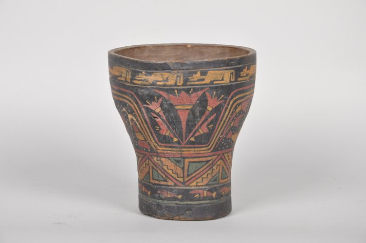 Inca Peruvian Wari Kero Wood Drinking Vessel Cup