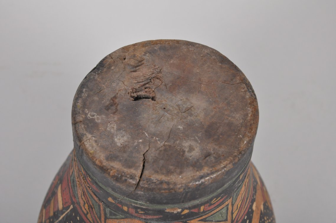 Inca Peruvian Wari Kero Wood Drinking Vessel Cup, photo 7 of 7