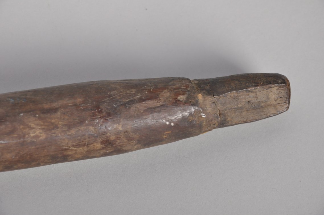 Mayan Ceremonial Wood Staff Rattle, photo 5 of 6