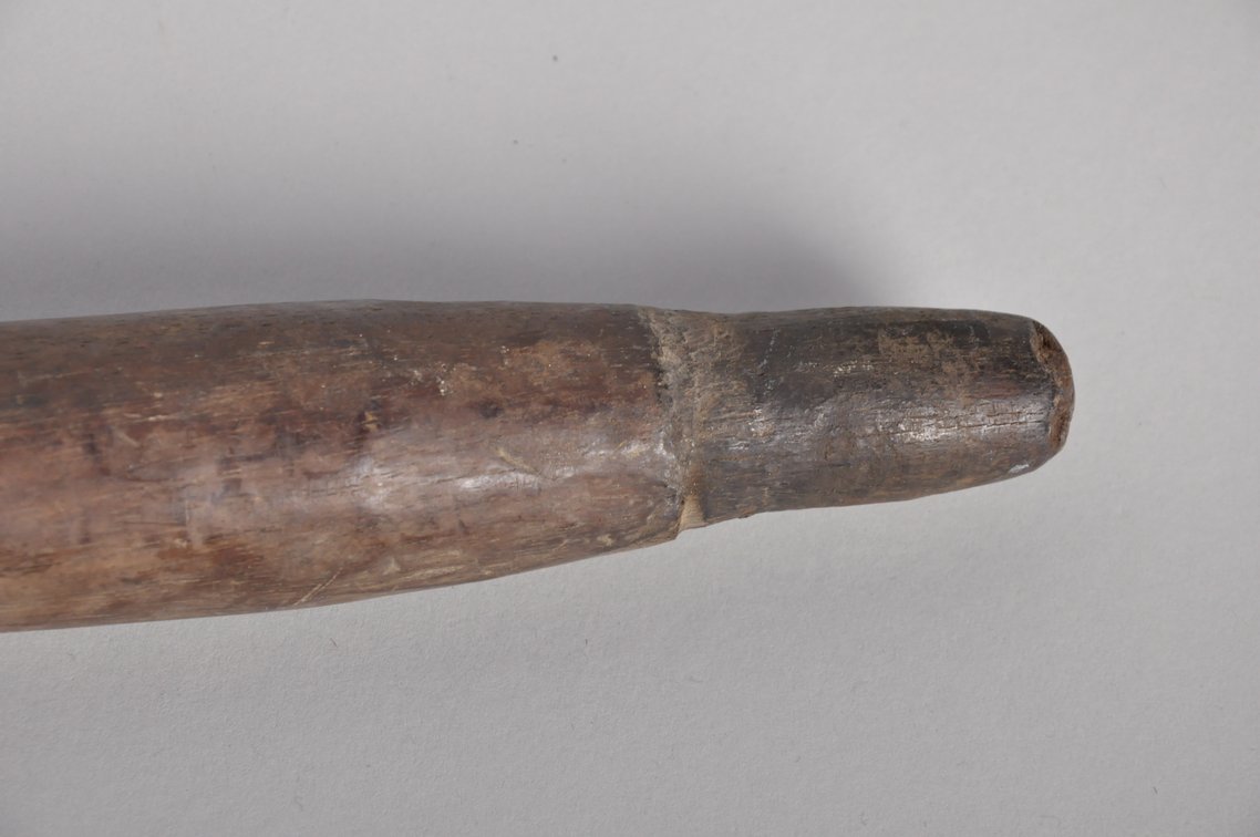 Mayan Ceremonial Wood Staff Rattle, photo 6 of 6
