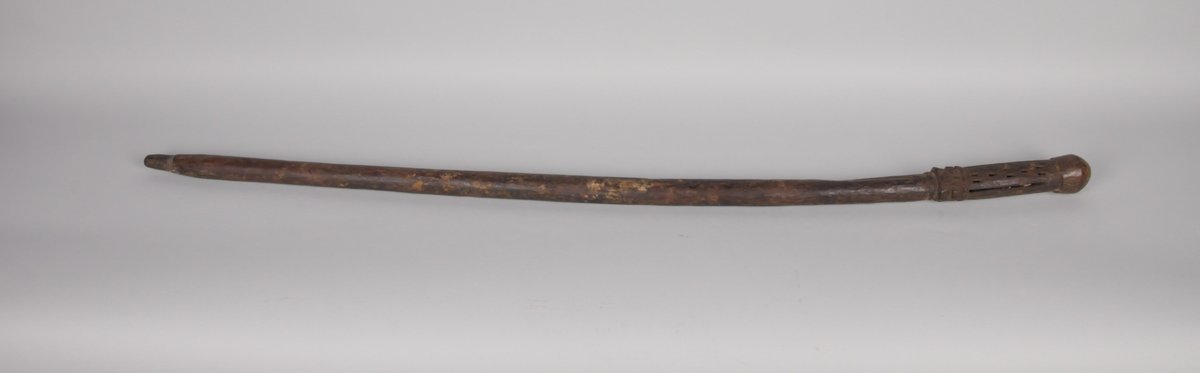 Mayan Ceremonial Wood Staff Rattle, photo 3 of 6