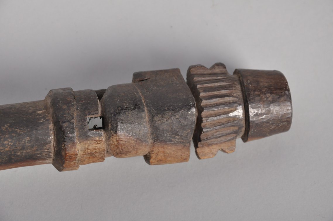 Chancay Peruvian Wooden Carved Staff 1000-1400 AD, photo 2 of 6