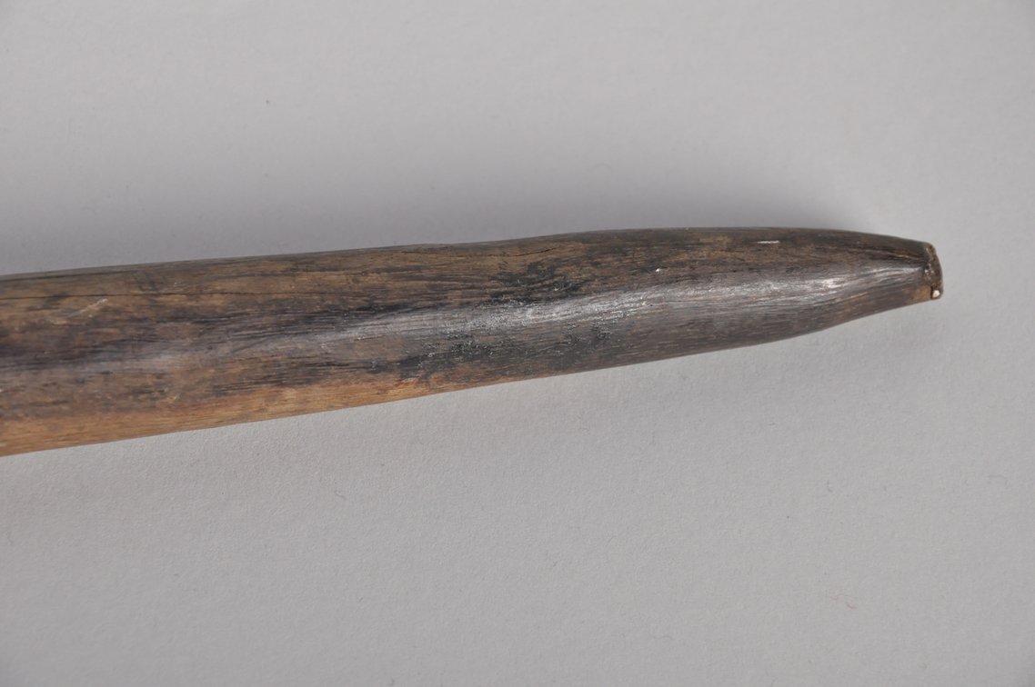 Chancay Peruvian Wooden Carved Staff 1000-1400 AD, photo 5 of 6