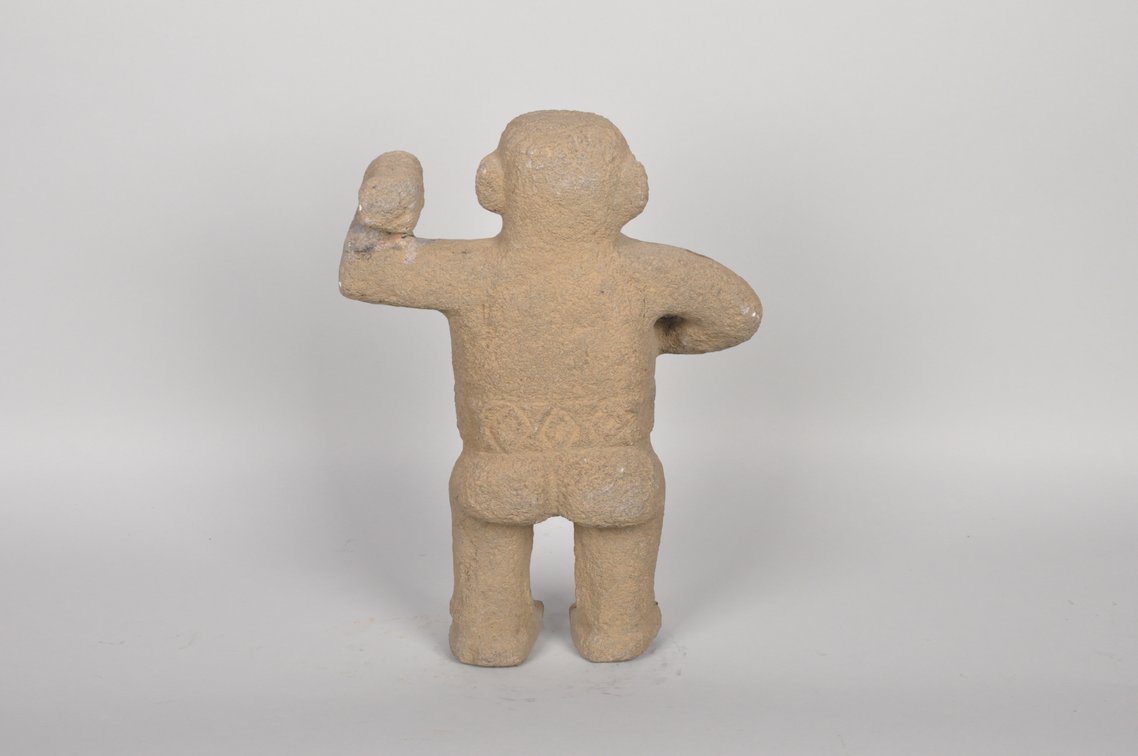 Pre-Colombian Costa Rican Figure with Trophy Heads, photo 5 of 7