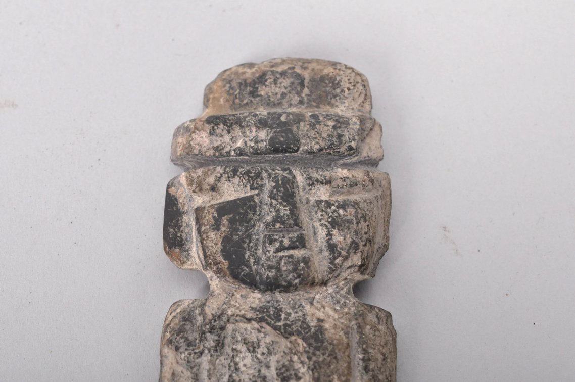Teotihuacan Stone Figure Serpentine Stone, photo 3 of 8