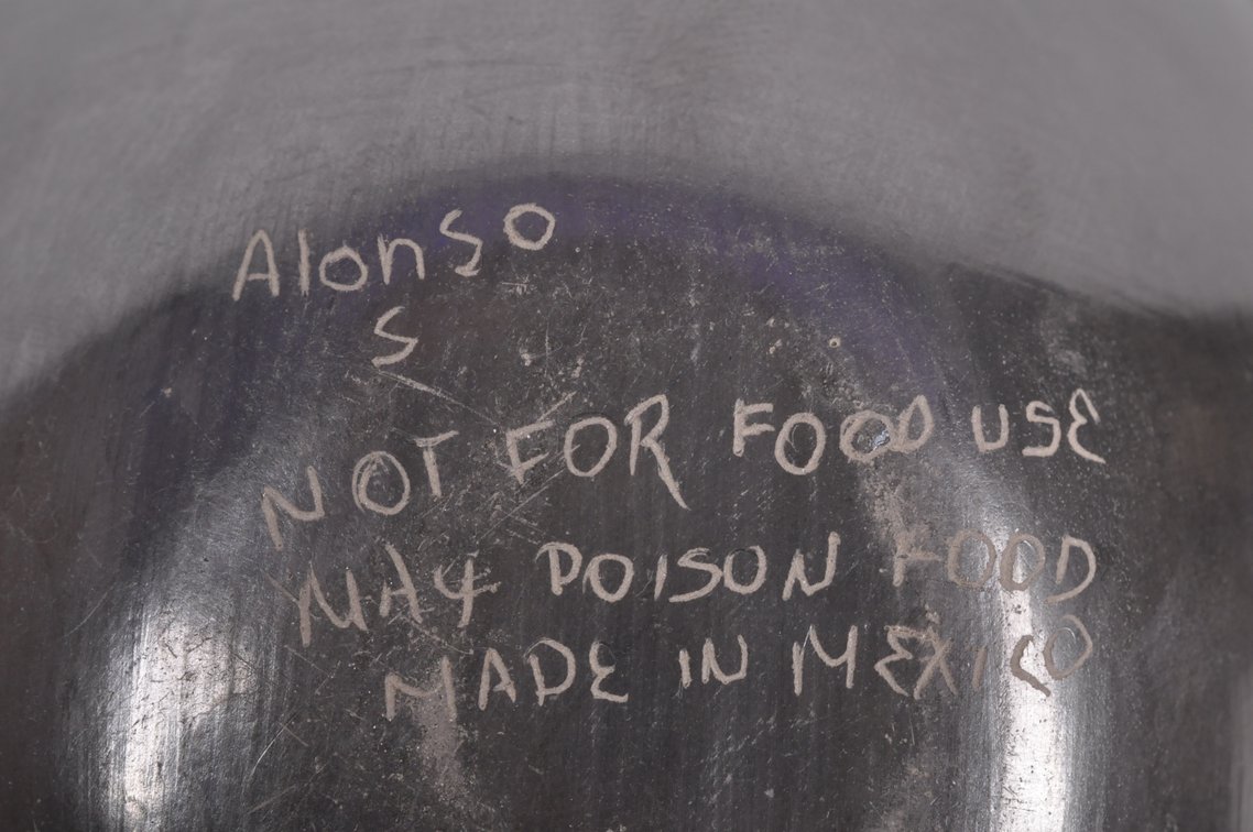 Marvin and Frances Martinez, SDP, and Alonso  Black on Black Pottery, photo 6 of 12