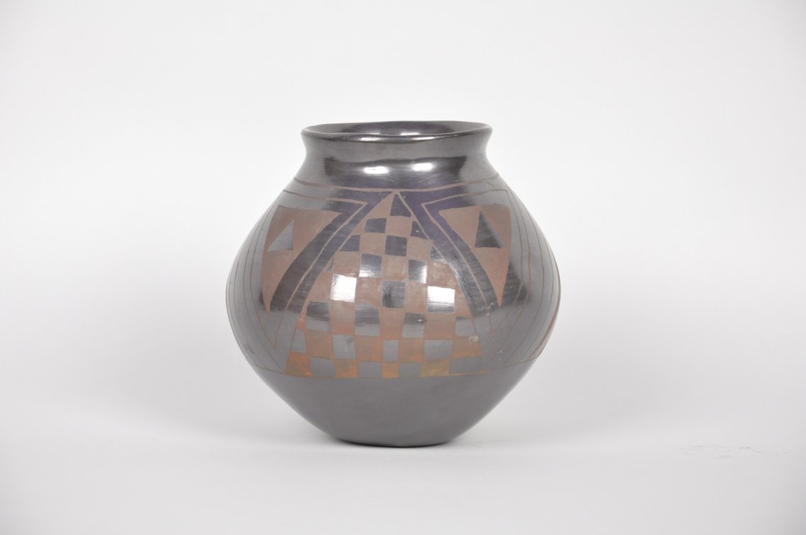 Marvin and Frances Martinez, SDP, and Alonso  Black on Black Pottery, photo 5 of 12