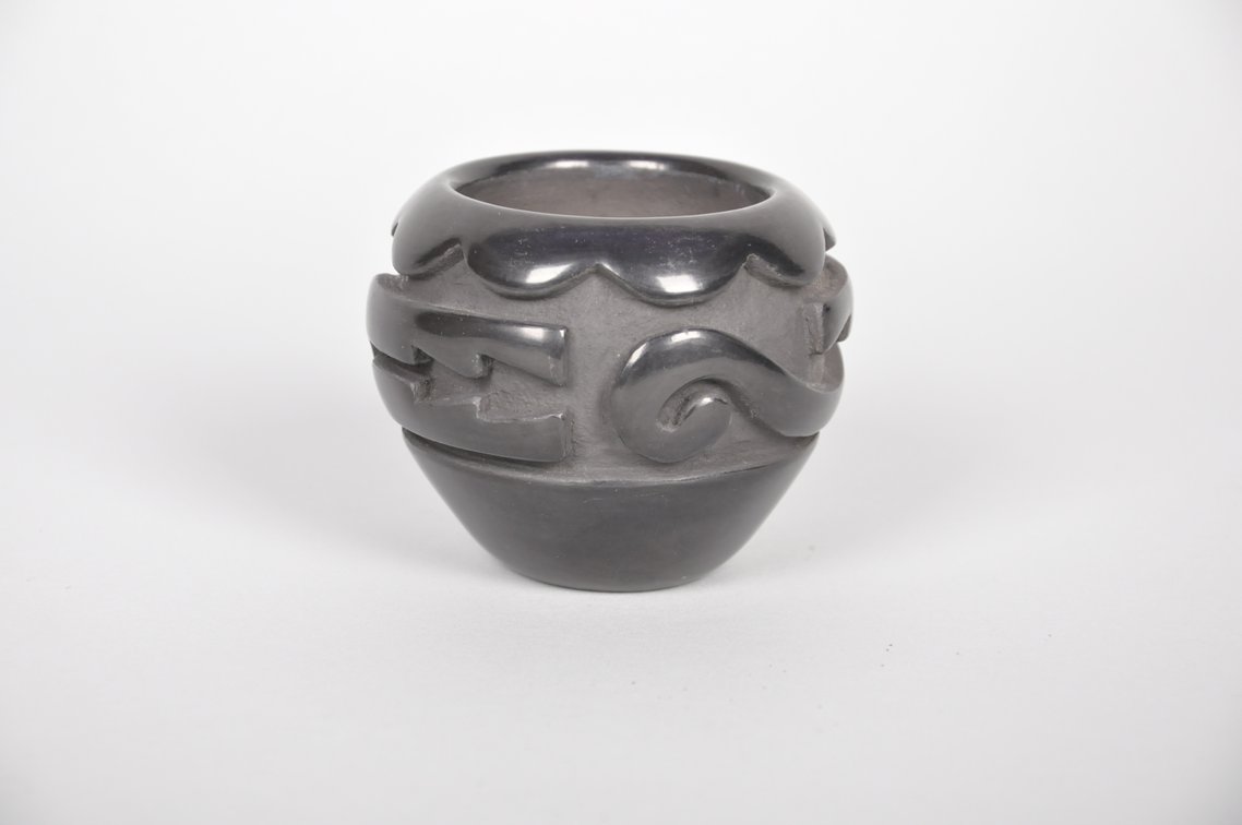 Marvin and Frances Martinez, SDP, and Alonso  Black on Black Pottery, photo 7 of 12