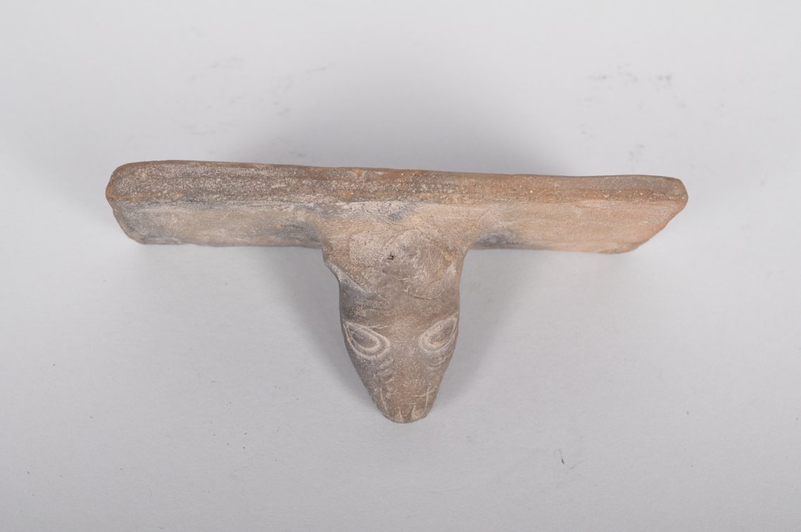 Aztec Terracotta Pottery Stamp Seal/Sello with Jaguar Handle, photo 3 of 8