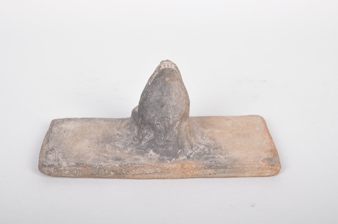 Aztec Terracotta Pottery Stamp Seal/Sello with Jaguar Handle, photo 4 of 8