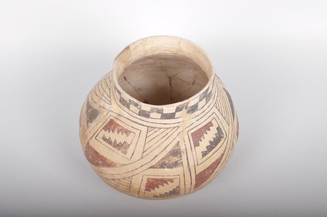 Pre-Columbian Casas Grande 13th 14th c Painted Vessel, photo 5 of 8