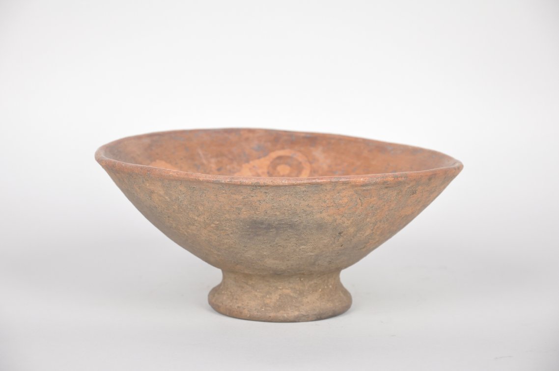 Pre Columbian Pottery Clay Bowl with a Bird Motif, photo 5 of 6