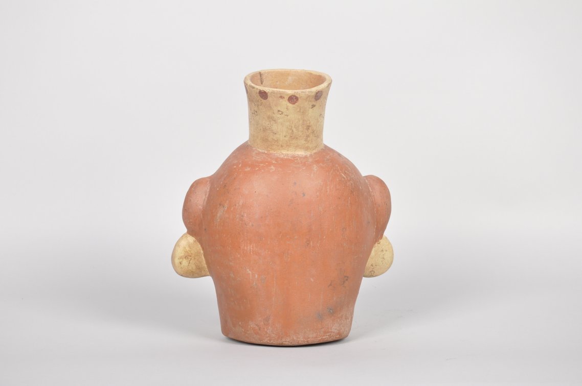 Moche Peru Male Portrait Vessel, photo 5 of 6