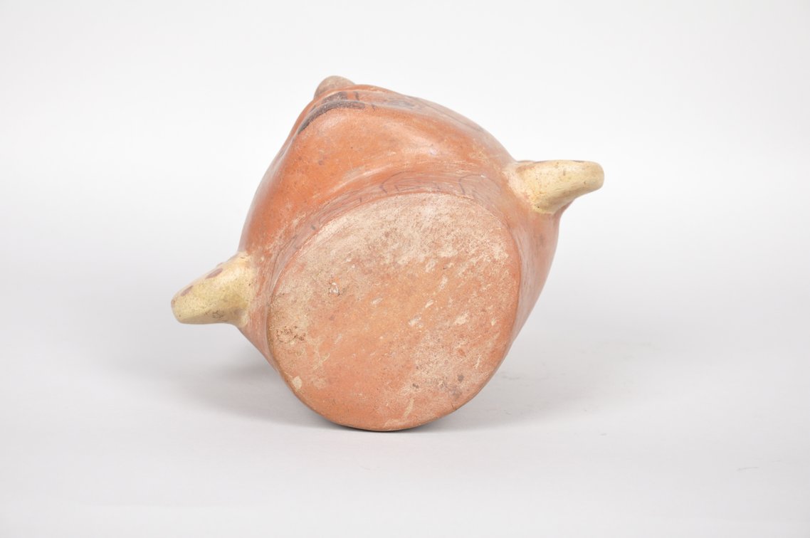 Moche Peru Male Portrait Vessel, photo 6 of 6