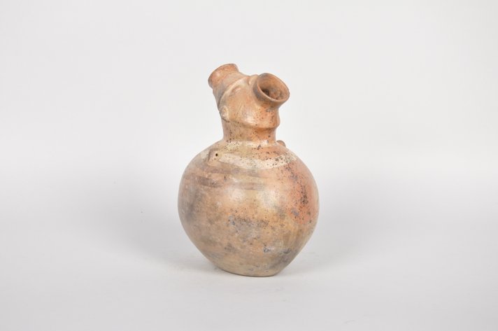 Jalisco Pre-Columbian Figural Spout Vessel