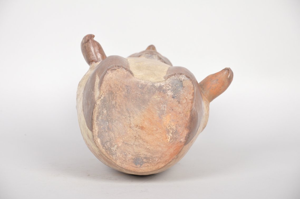 Pre-Columbian Moche Woman and Baby Clay Vessel, photo 6 of 6