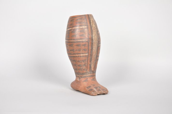 Wari (Huari) Foot and Calf Vessel