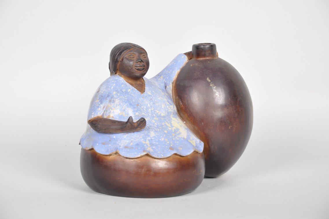 Chulucana's Peruvian Folk Art Ceramic Figures and Jugs, photo 9 of 11