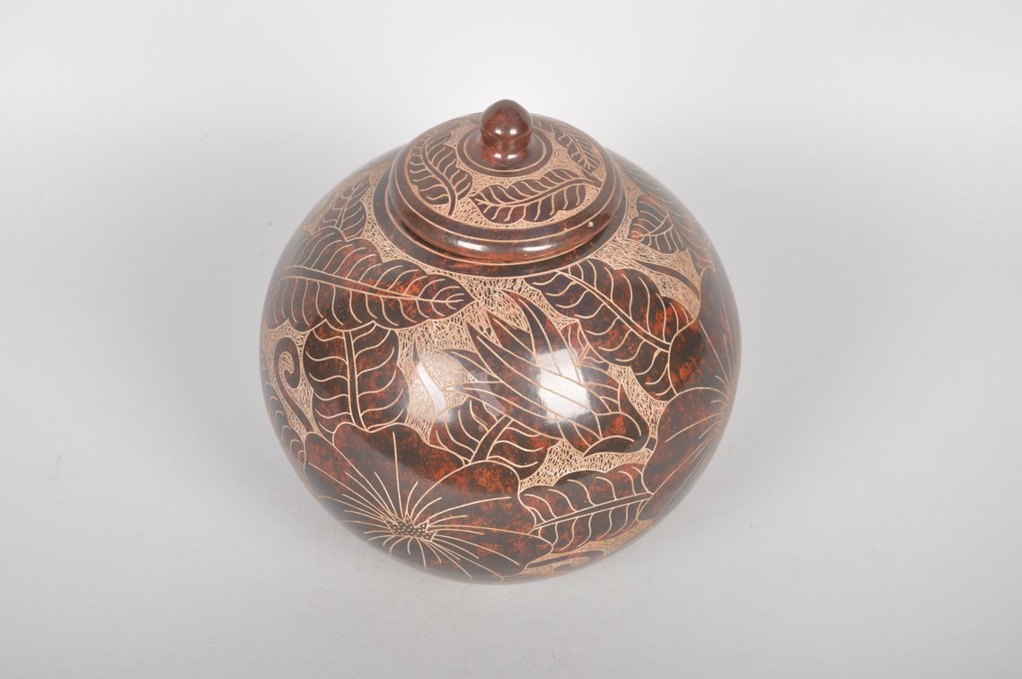 Guadalupe Canda, San Juan Pottery Jar with Lid, photo 3 of 13