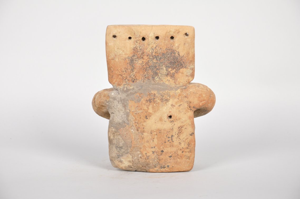 Pre Columbian Terra Cotta Slab Figure Quimbaya Culture, photo 5 of 6