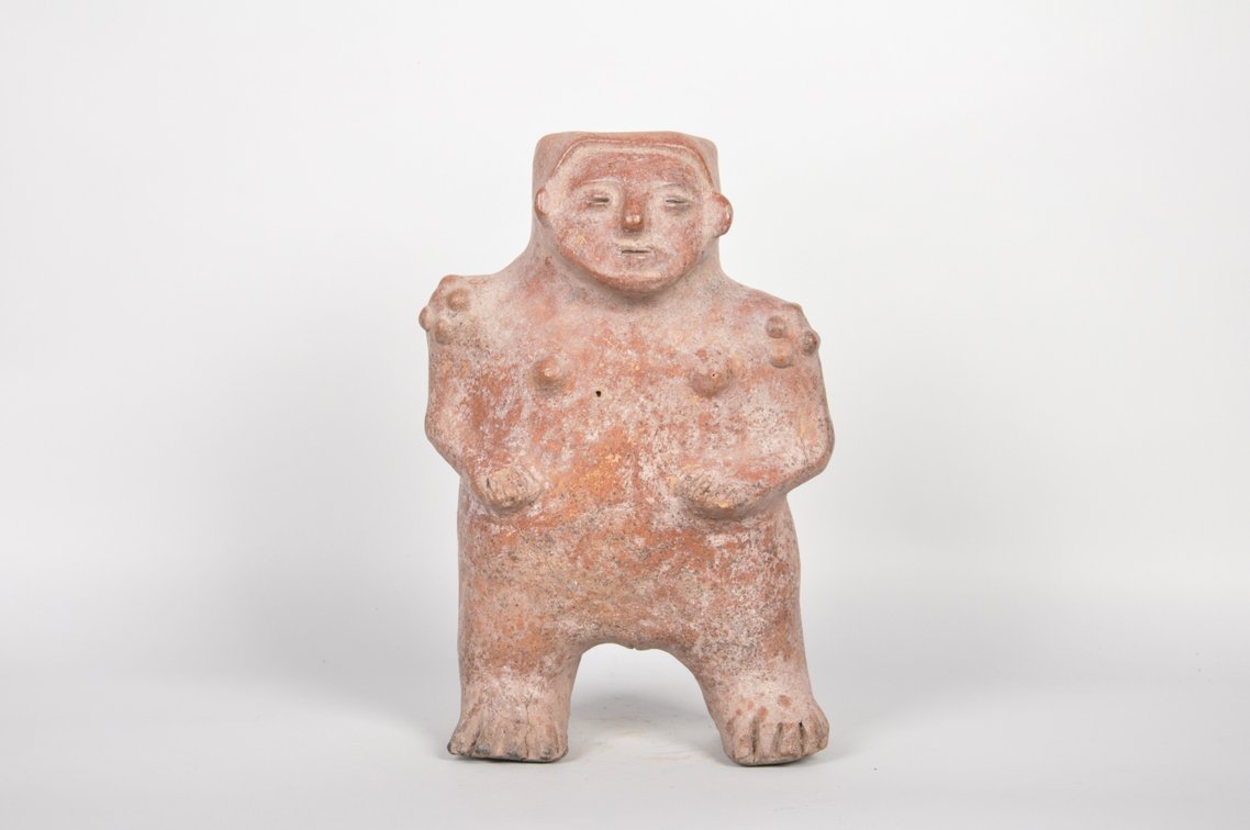 Pre Columbian Female Terracotta Figure, photo 2 of 6
