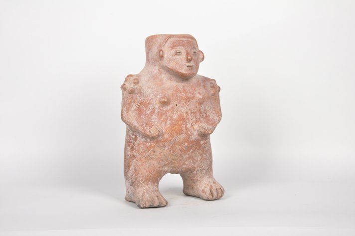 Pre Columbian Female Terracotta Figure