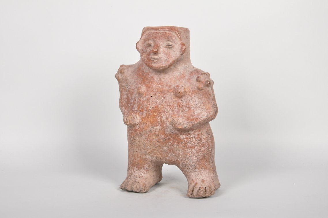 Pre Columbian Female Terracotta Figure, photo 3 of 6