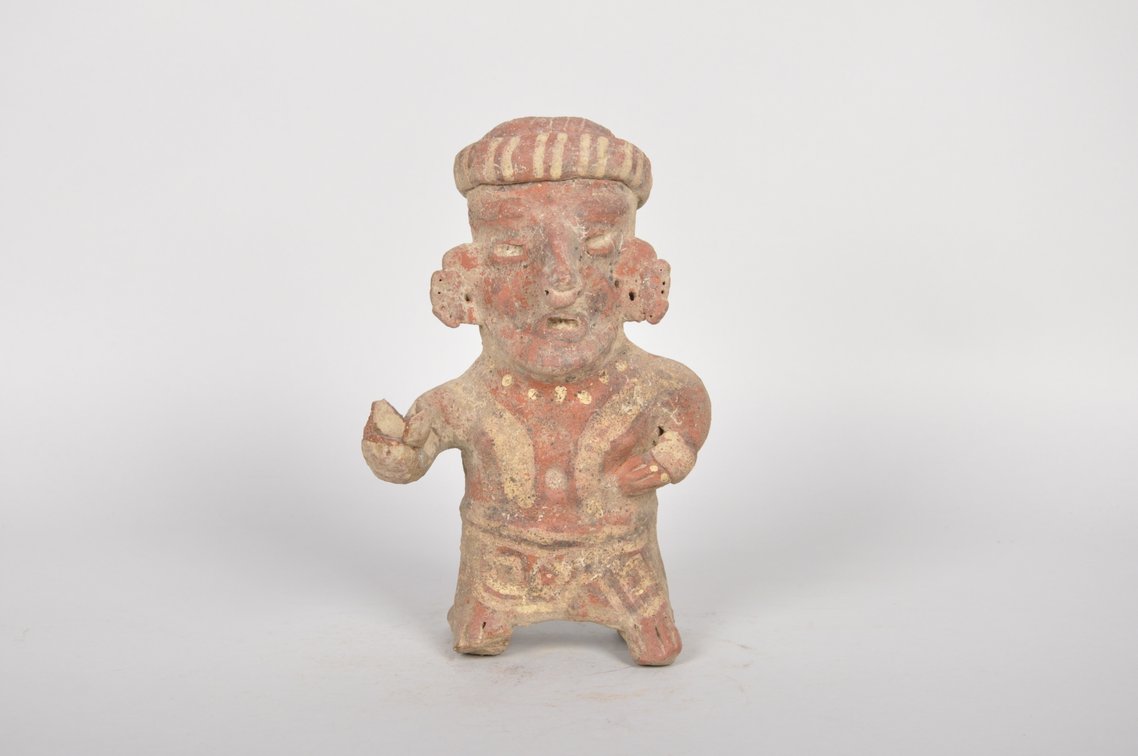 Pre Columbian Pottery Figure, photo 2 of 6