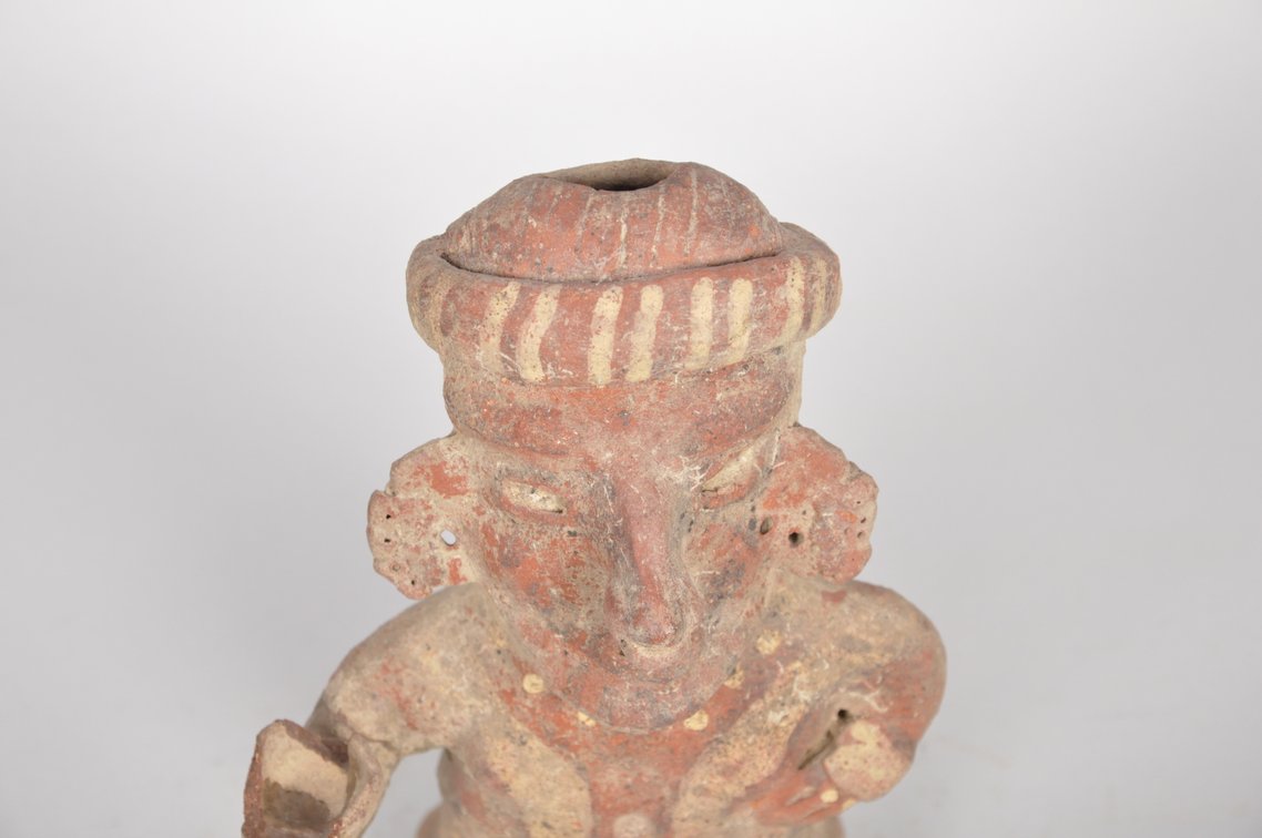 Pre Columbian Pottery Figure, photo 3 of 6